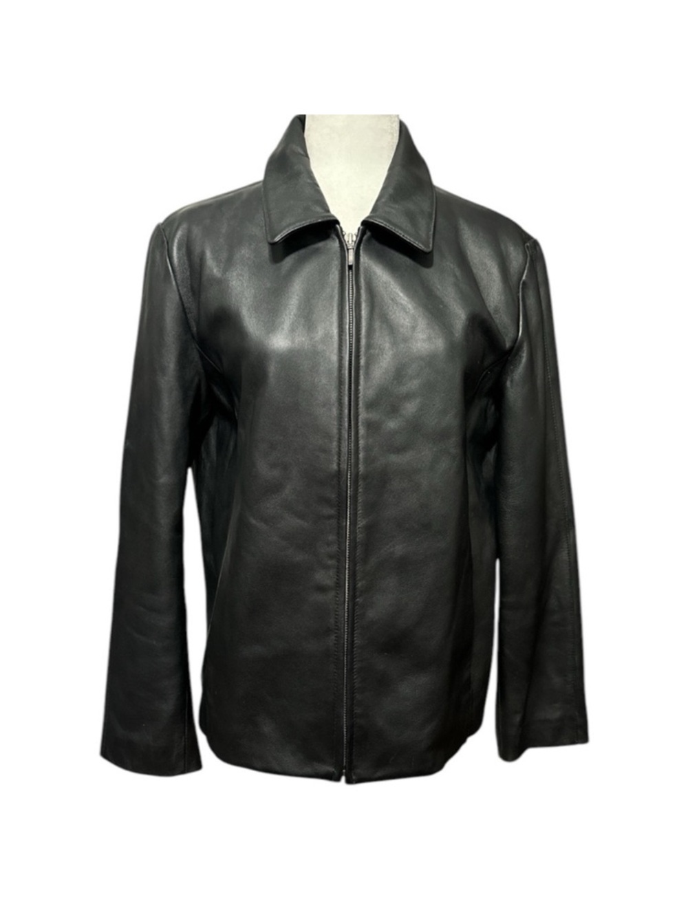 Eddie Bauer Genuine Leather Oversized Jacket